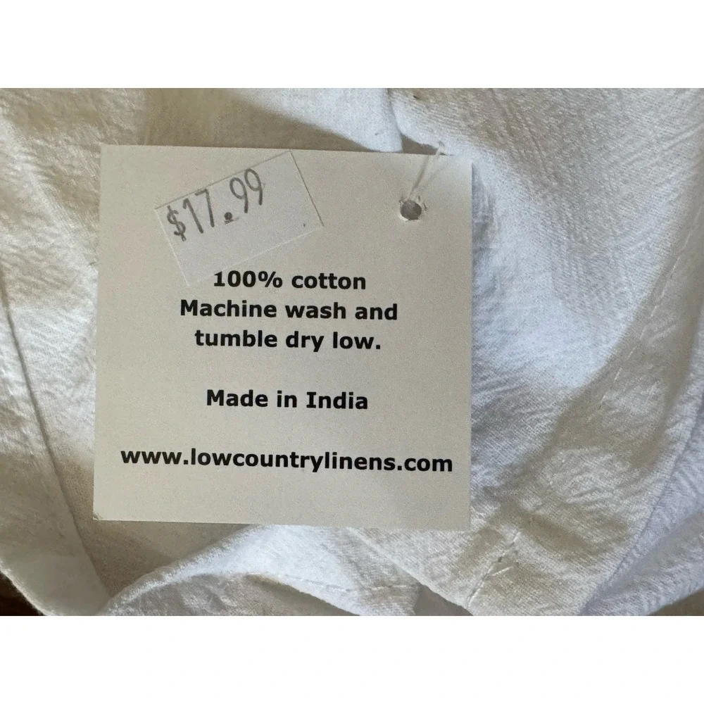Lowcountry‎ Linens Pawleys Island Dog Kitchen Tea Towel Cooking NWT Cotton READ